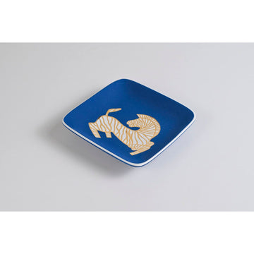 Small Square Zebra Tray